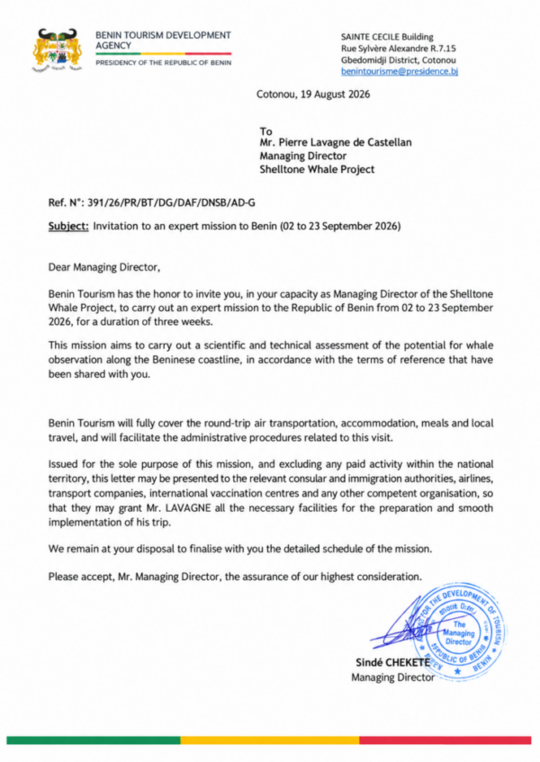 official benin tourism invitation letter 725x1024